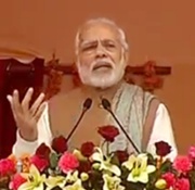 Prime Minister Narendra Modi, in Lucknow on Monday